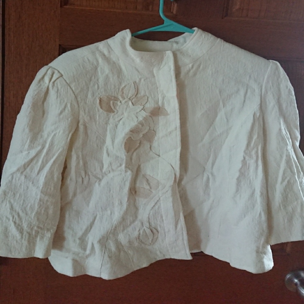 Christopher banks coat flower 🌸 pattern